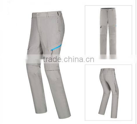 Custom Summer Removable Camping Quick Dry Pants