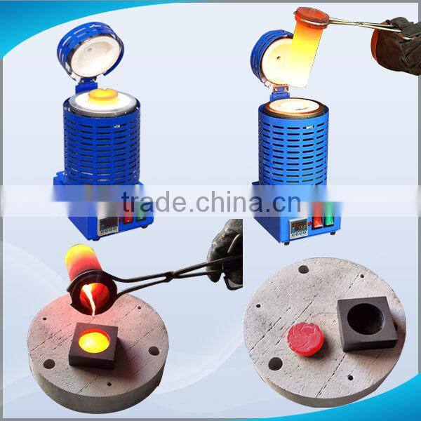 JC-K-220-1 2kg Mini Handheld Mini Electric Melting Furnace