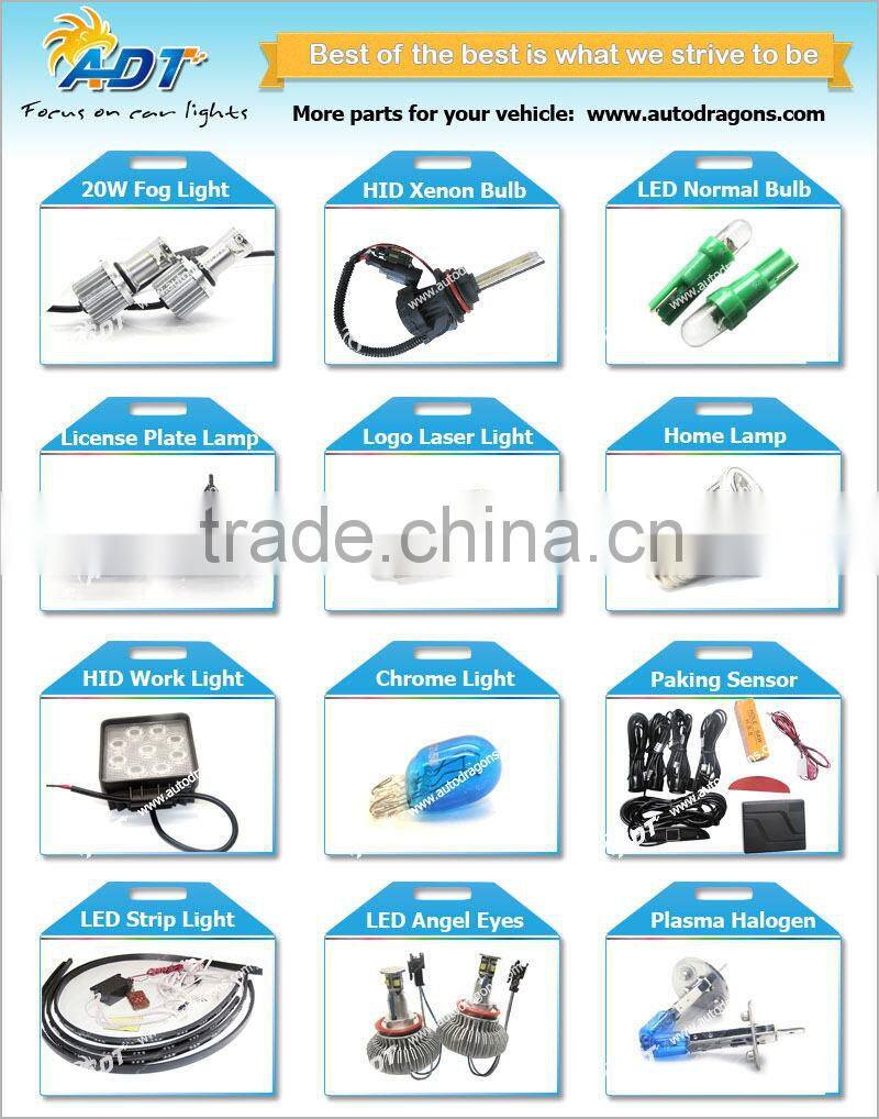 White 6000k LED Angel Eyes for BMW E90 E91 Sedan/Wagon with Xenon