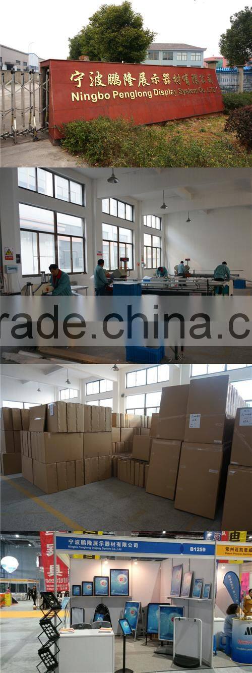 8.5*11 snapit frame poster frame shop window display aluminum advertising snap frames