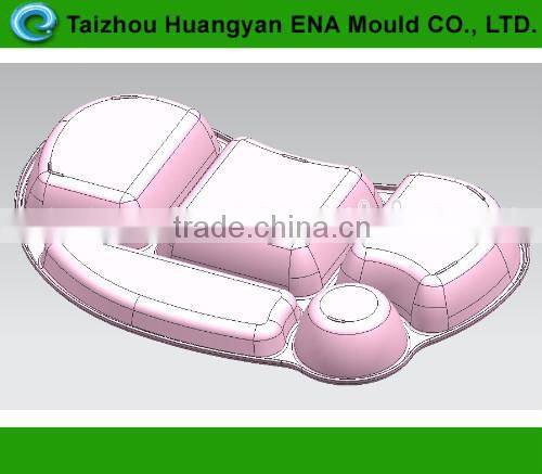 plastic rectangle lunch box mold