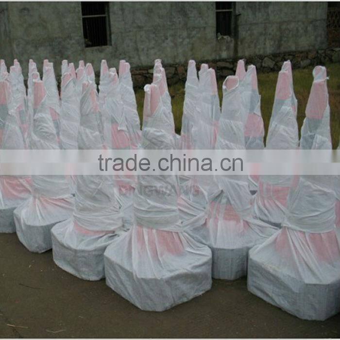 18'' rubber black base traffic cones