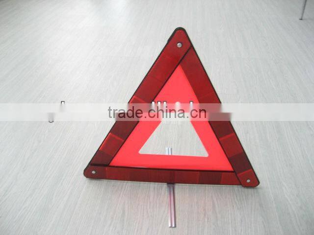 The most popular E-Mark safety reflector reflective traffic warning triangle reflector for car with EN ISO20471