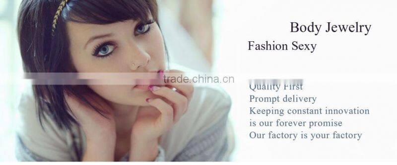 Fashion piercing custom wholesale colorful acrylic lip labret ring