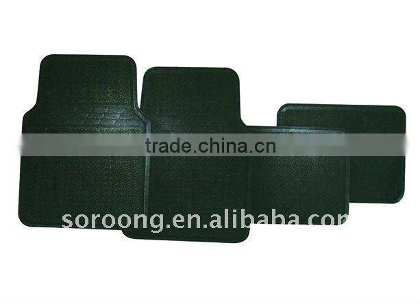 clear plastic car floor mats,inexpensive and durable pvc car mat