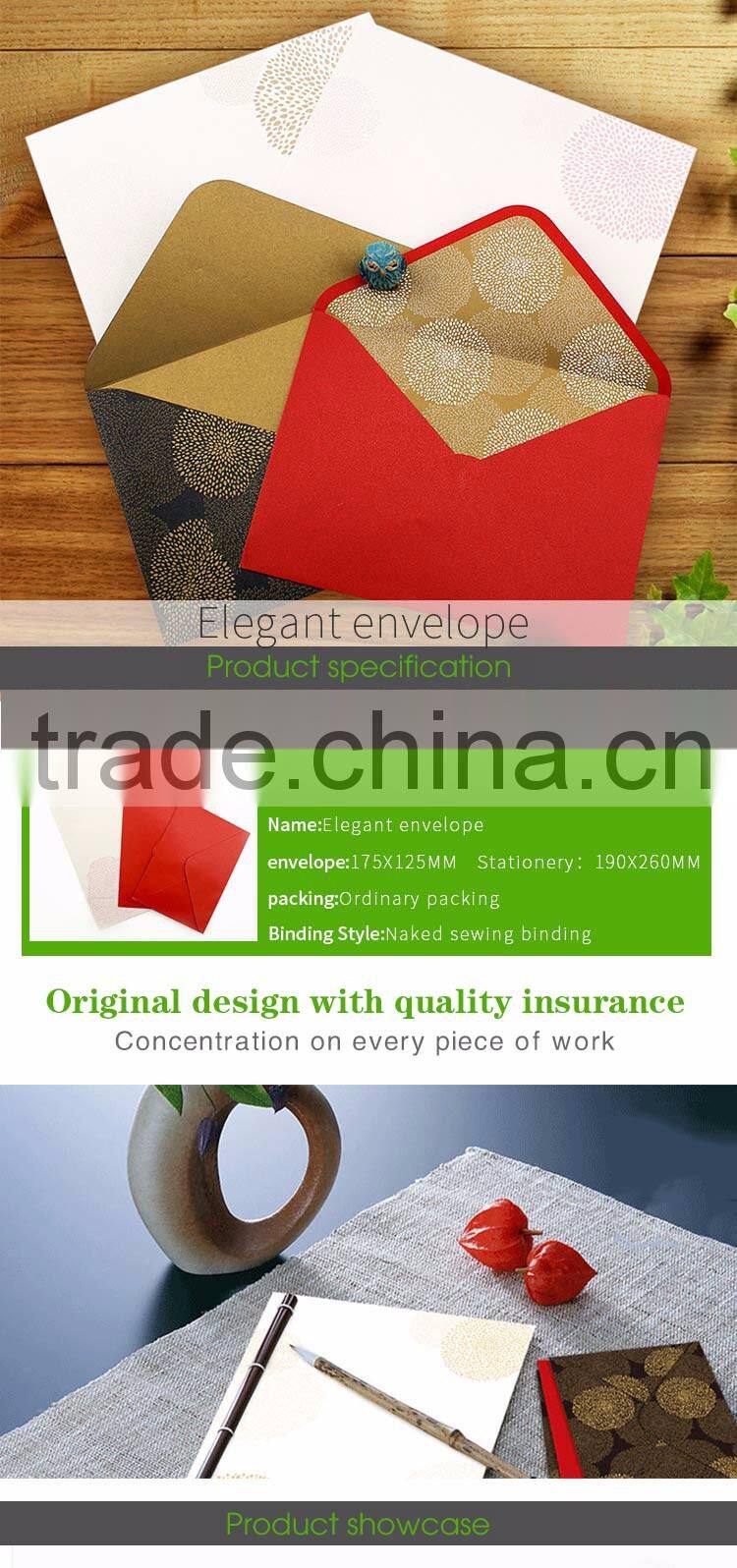 Preparation of mood notebook Christmas Holiday Greeting Note Cards/Wedding Card with Envelopes