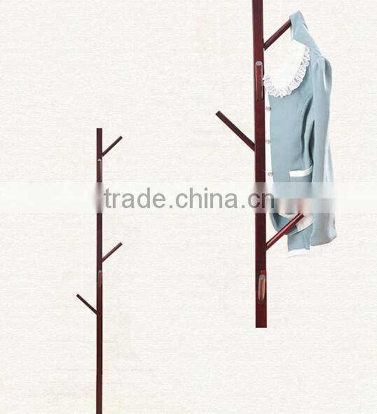 Wood Baby Cloths Hanging Rack and Display Stand