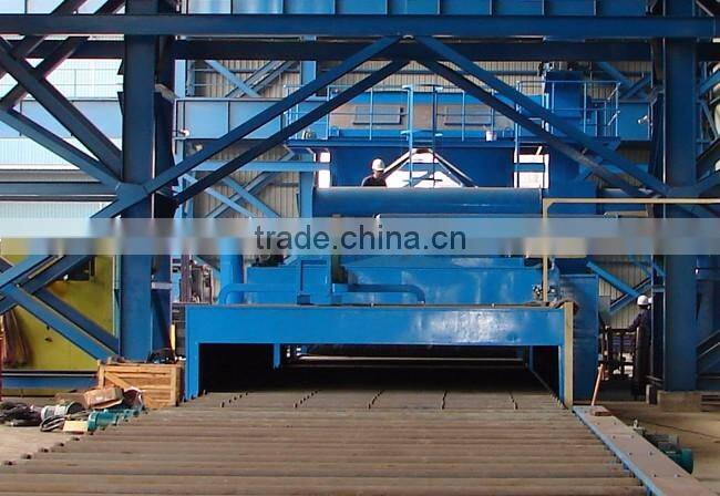 2016 hot sale Steel plate blasting machines/shot blasting machine