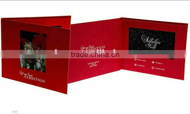 Trending hot products video business cards made in china