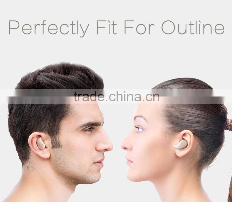 2016 popular and fashionable S530 micro bluetooth earpiece invisible spy earbud