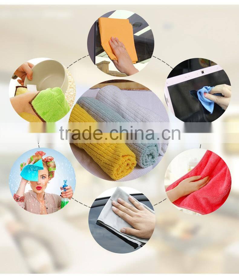 microfiber cleaning cloth for Furniture, kitchen, window, Car, hair