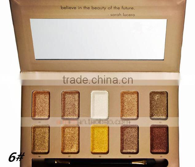 2016 Newest product professional Miss Rose make up eye shadow palette,Shining eye shadow