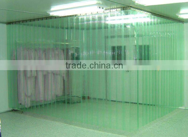 200mm width transparent pvc strip