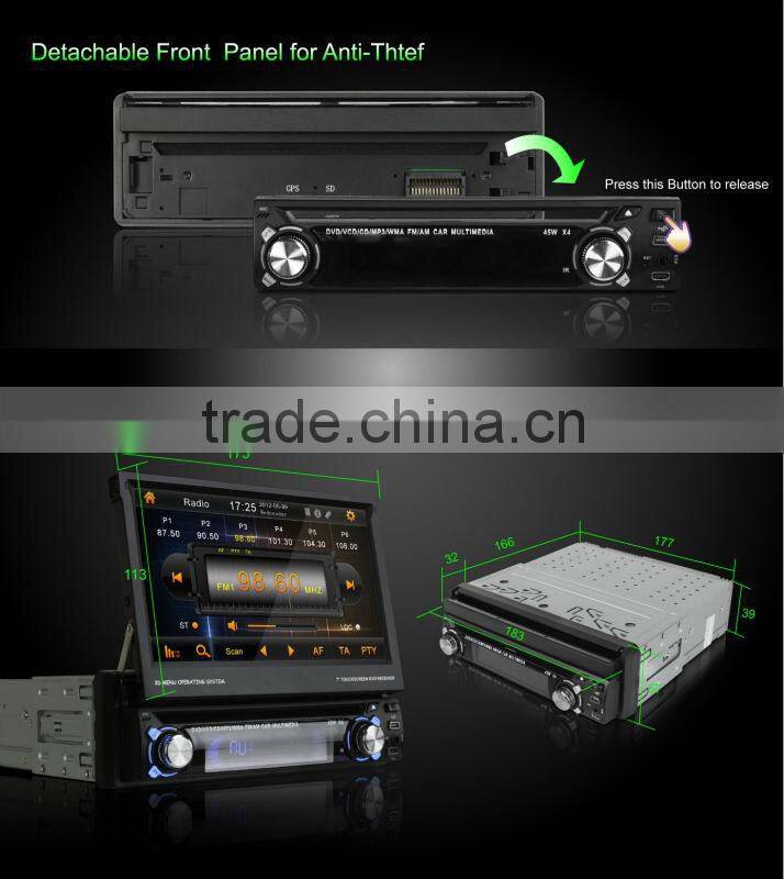 Universal 1 Din Auto Navi system