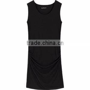 Pure color vest outside the female summer wear sleeveless blouse