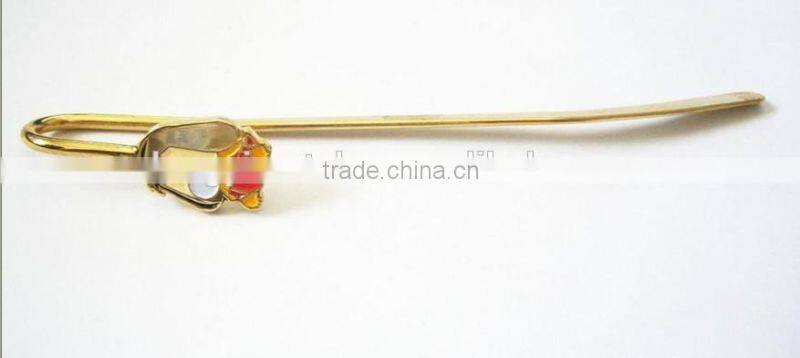 metal stick shape book mark, book mark with stirring function