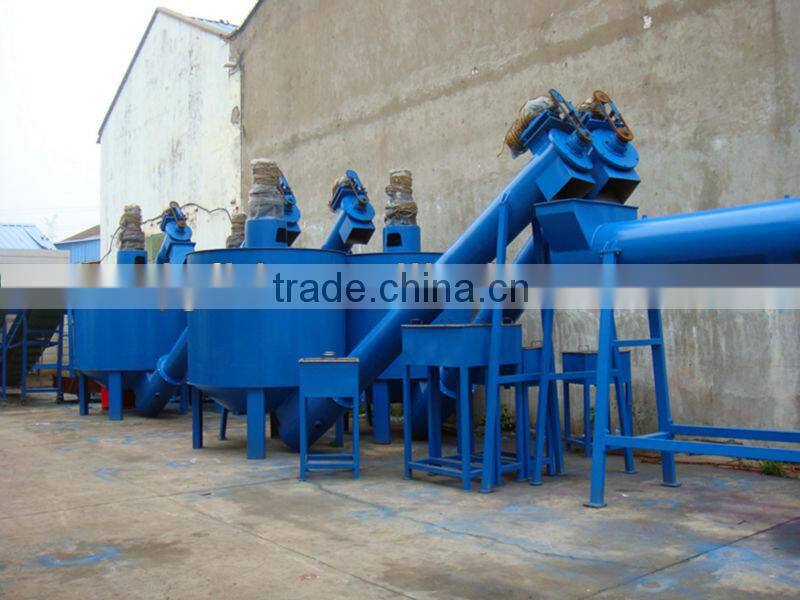 Used pet bottle recycling plant