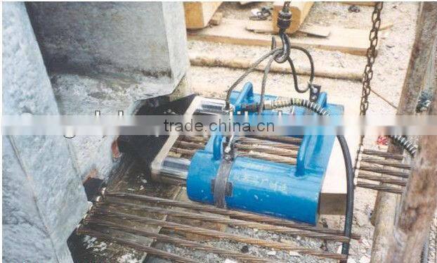prestressed hydraulic flat anchorage integral tensioning jack