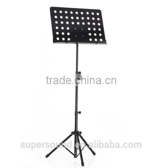 Professional Height Adjustable Top Quality Metal Folding Music Stand