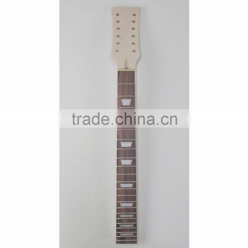 High quality sell well diy double neck unfinished electric guitar kits