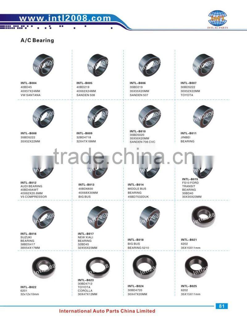6201 32*12*10 32x12x10 32 12 10 321210 auto aircon ac compressor bearing