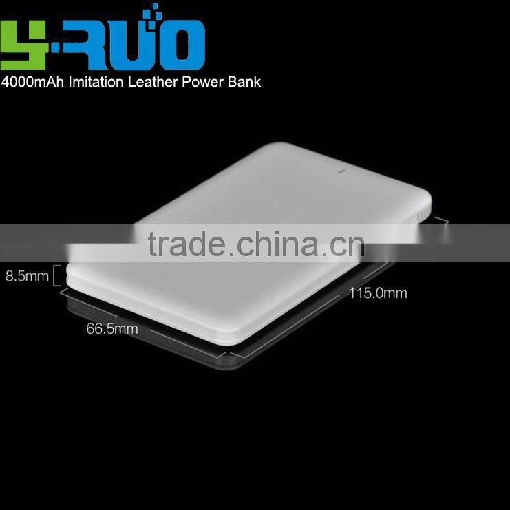 Mobile Power Bank Portable Charger with Built-in USB Charging Cable for Smartphones and Tablets