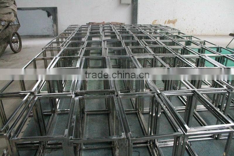 chromed bar chair base