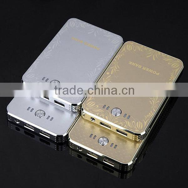 8000mAh Ultra-Compact High Capacity Portable Charger Backup External Battery Pack Lithium Ion Battery Power Bank