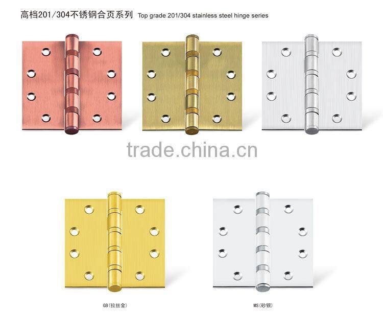 Steel door hardware hinge Stainless steel flush hinge for aluminium door