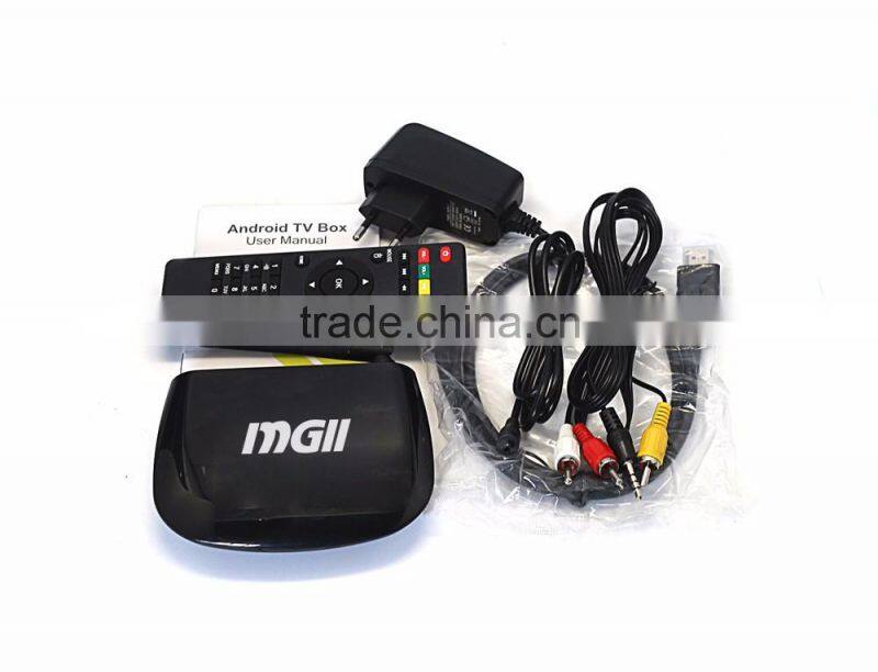 MGII amlogic s805 Android 4.4 quad core mail-450 1GB RAM and 8GB ROM