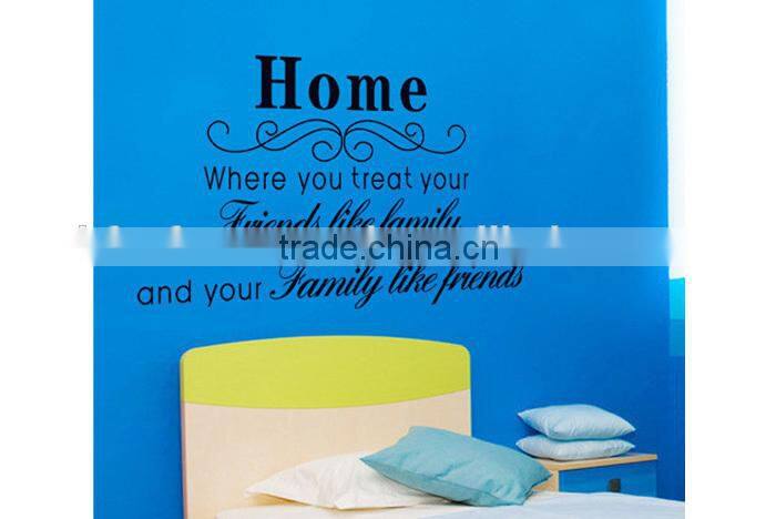 Home Kids vinyl wall letters stickers