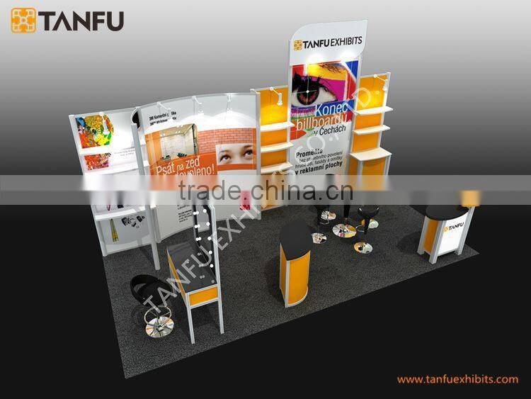 3x3 or 10x10 Shell Scheme Exhibition Booth from TANFU