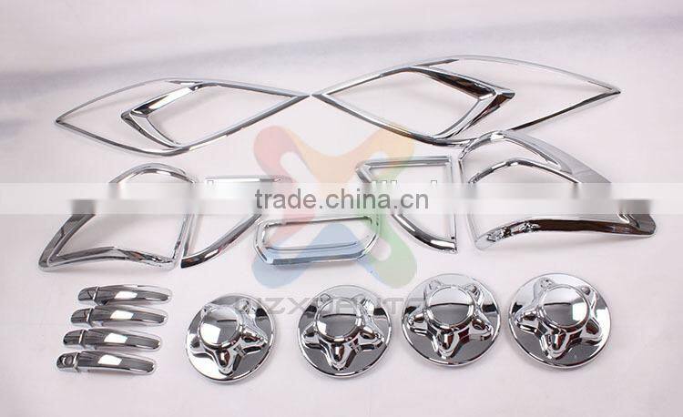 2012 Mazda BT50 ABS Chrome Car Head Lamp Cover