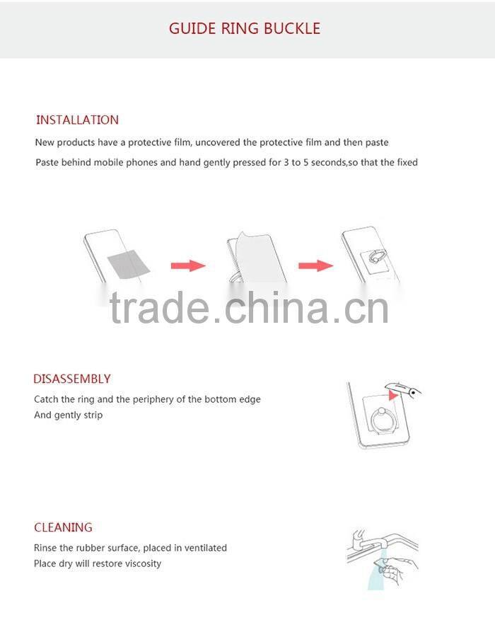 Elephant mobile phone holder ring holder for smartphone