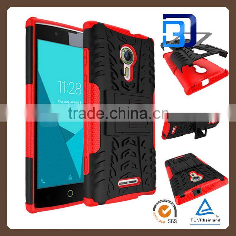 Factory Price heavy duty armor kickstand TPU+PC 2 in 1 case For Alcatel flash 2 armor durable case fast delivery