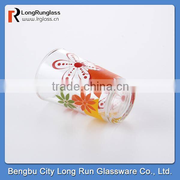 LongRun promotional colorful white wine glass cup
