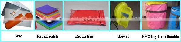 Beautiful customized clear inflatable tent