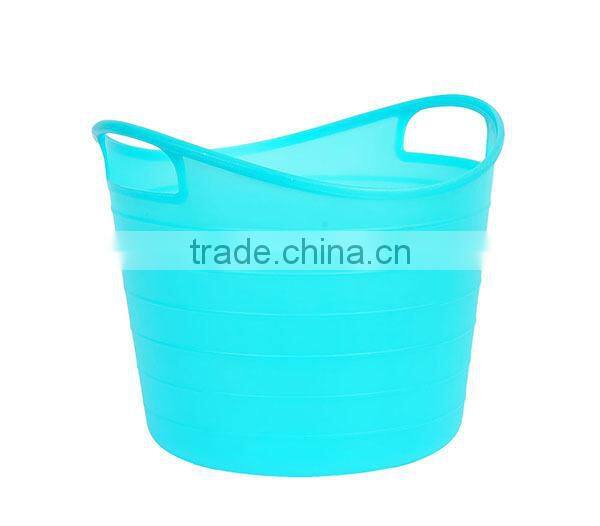 2016 High Quality 14L Plastic Soft PE Basket