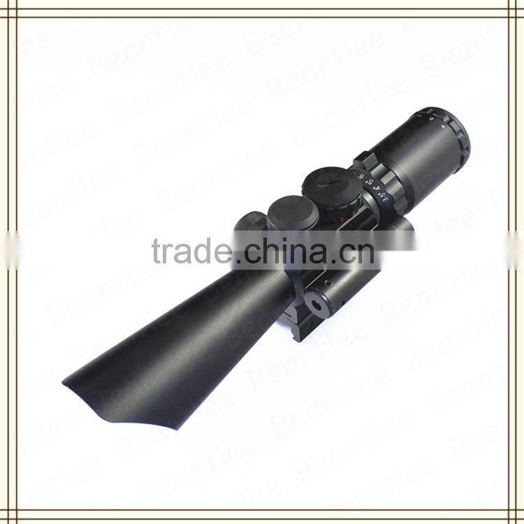 3.5-10X40 thermal airsoft red dot tactical rifle scope, best shockproof adjustable rifle scope for hunting