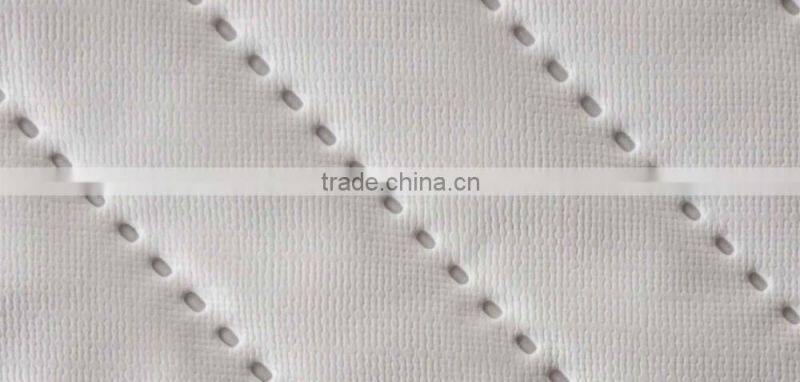 White Hotel Bedding Waterproof Cotton Quilting Fabric