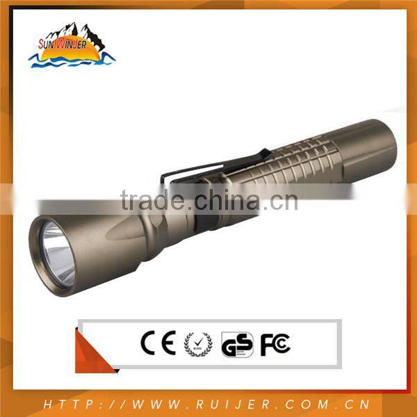Professional Certificated Aluminum Alloy Rechargeable Swat Flashlight