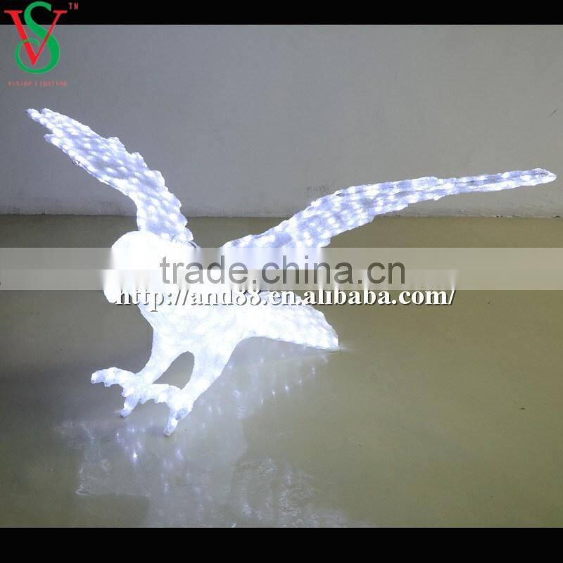 Christmas Eagle Sculpture Lights