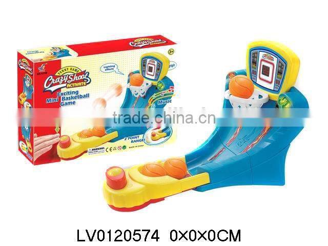 Indoor mini desktop basketball game toys with scoring device