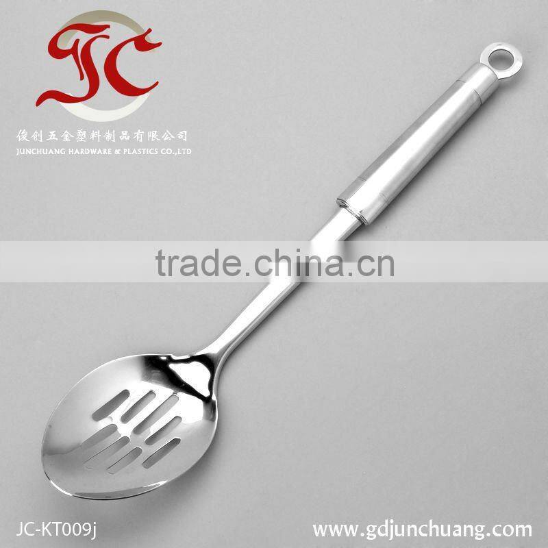 Stainless steel slotted spoon for kitchenware