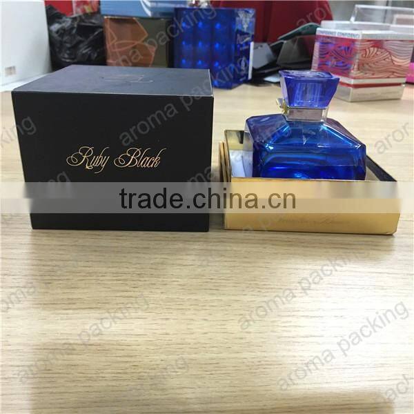 high quality thick cardboard box for perfume packing, custom luxury perfume packing box
