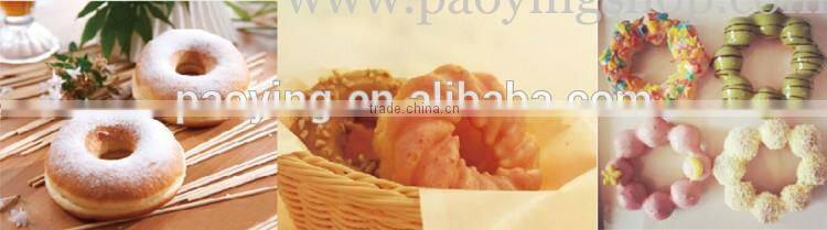 4pcs Commercial Use Non-stick 110v 220v Electric 10cm Flower Ring Cruller Donuts Machine