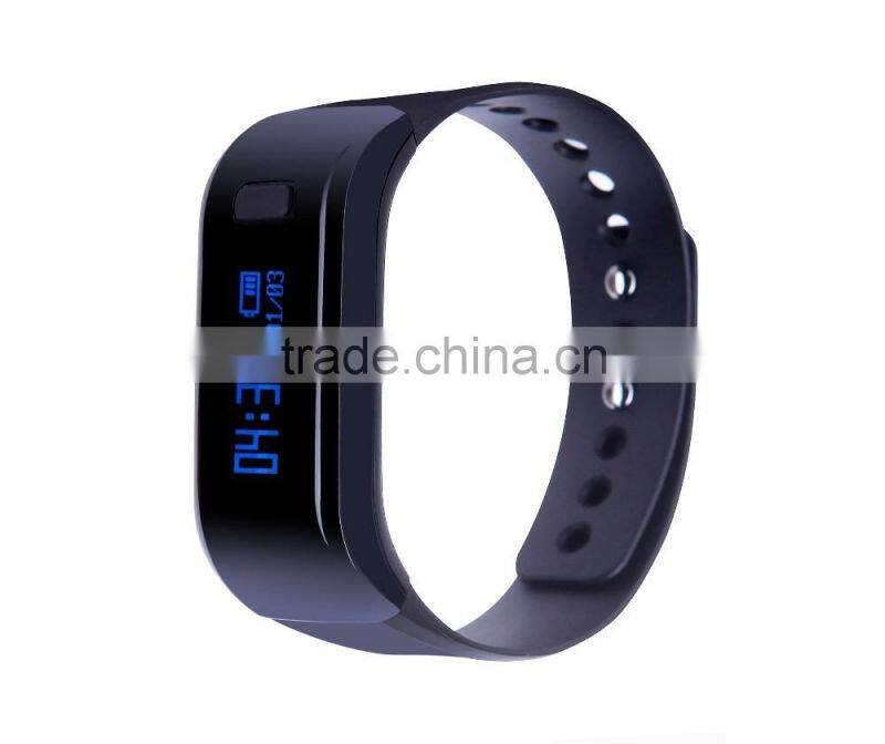 Best Sport smart watch rubber watchband bluetooth 4.0 smart wristband