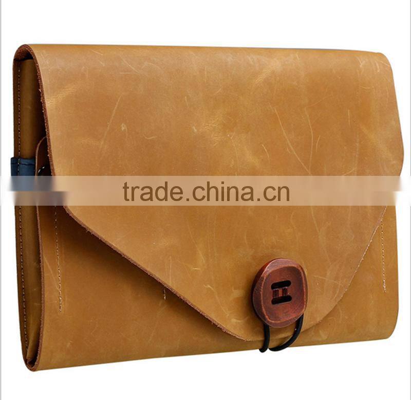 Light holder multiple function leather card holder case for mobile phones and ipad