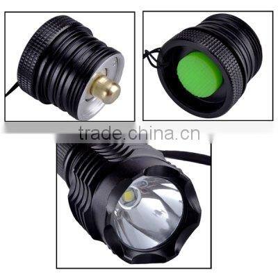 led waterproof diving flashlight