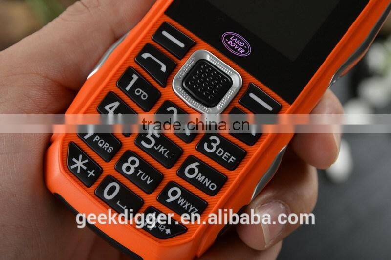 XP3330 Green Quad Band Unlocked Phone Alarm Dual SIM Bluetooth